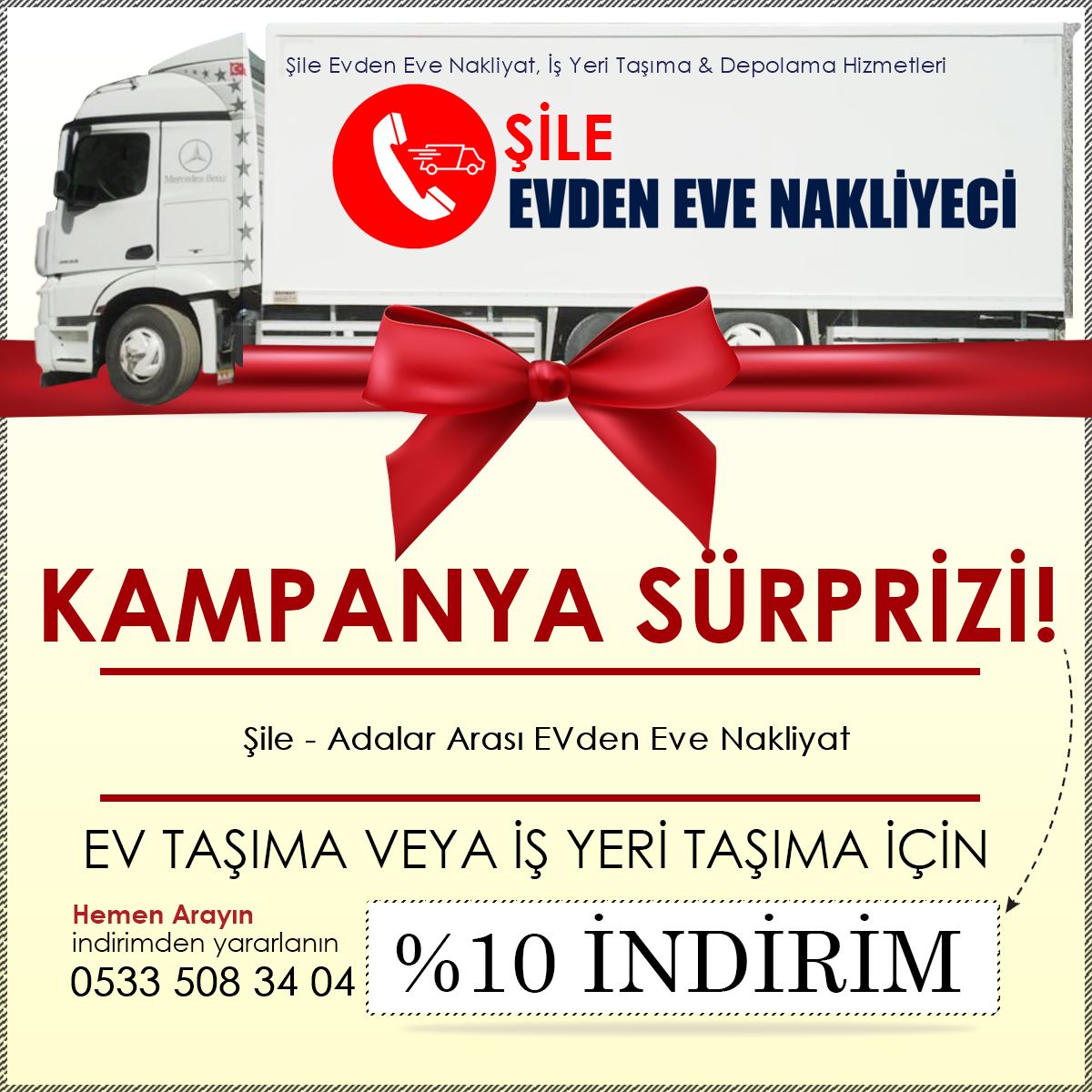 Şile - Adalar Arası EVden Eve Nakliyat